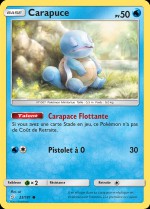 Carte Pokémon: Carapuce