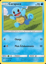 Carte Pokémon: Carapuce