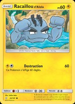 Carte Pokémon: Racaillou