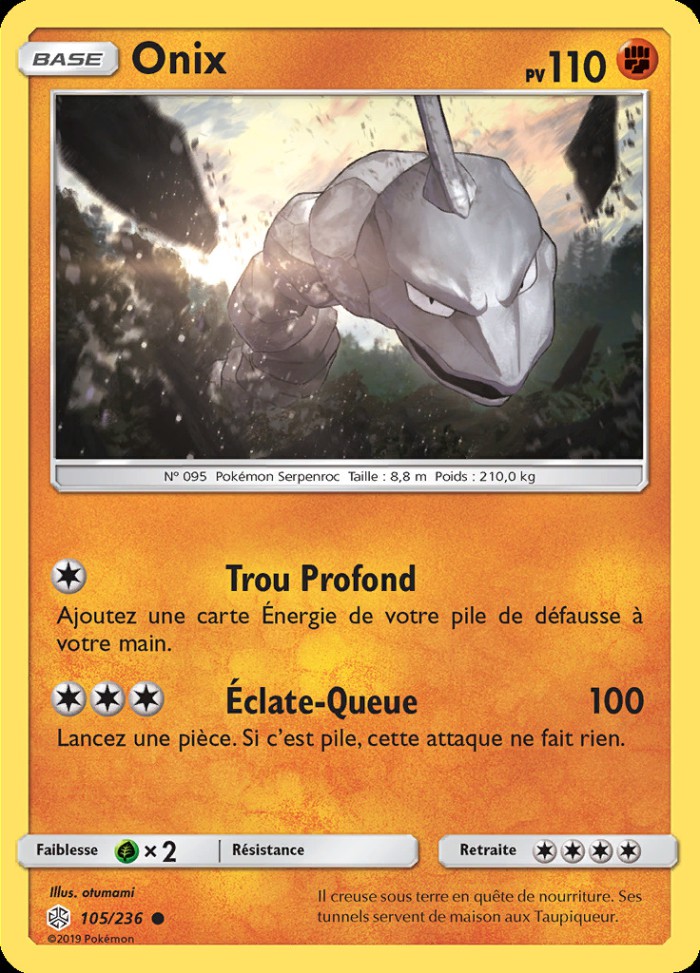 Carte Pokémon: Onix