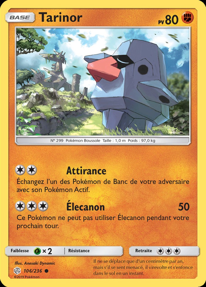 Carte Pokémon: Tarinor