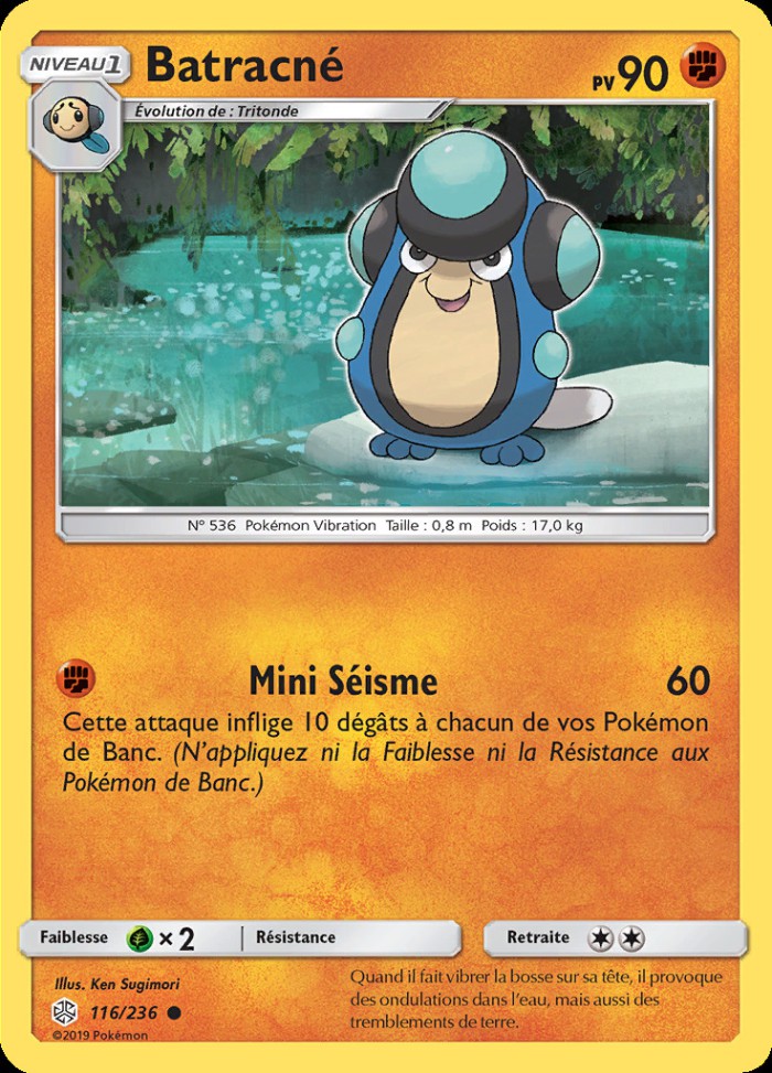 Carte Pokémon: Batracné