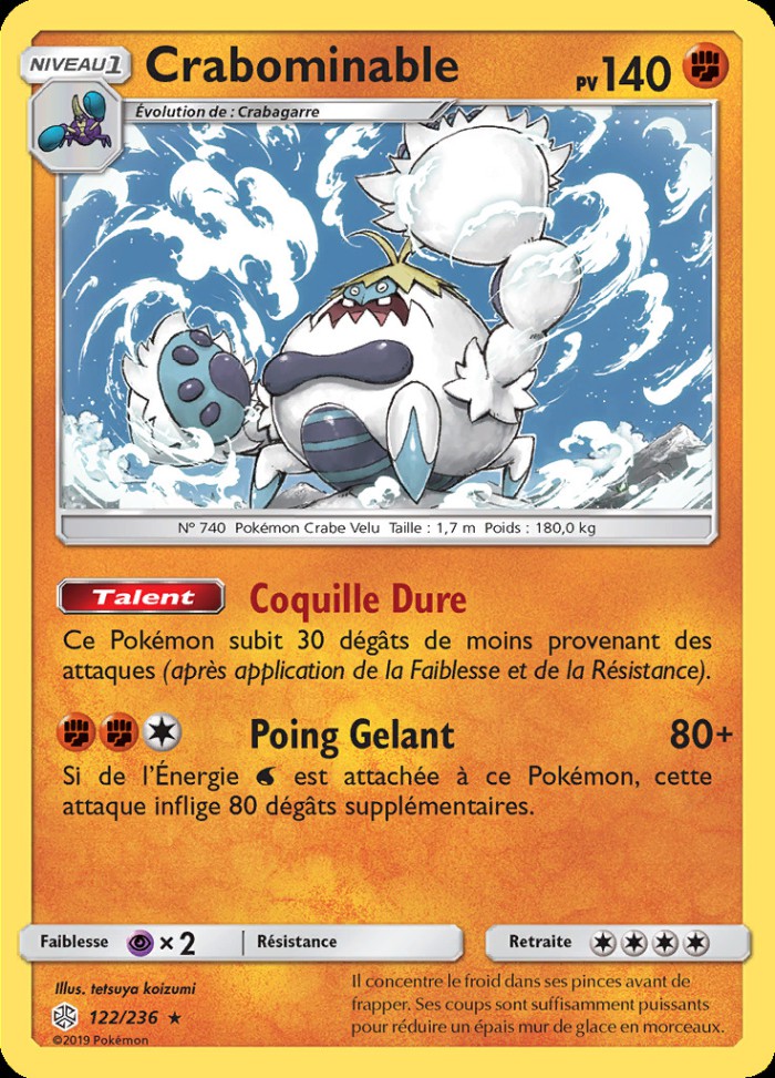 Carte Pokémon: Crabominable