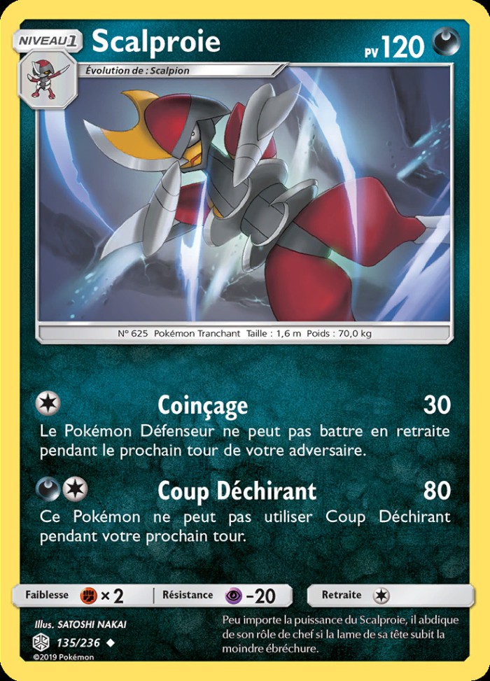 Carte Pokémon: Scalproie