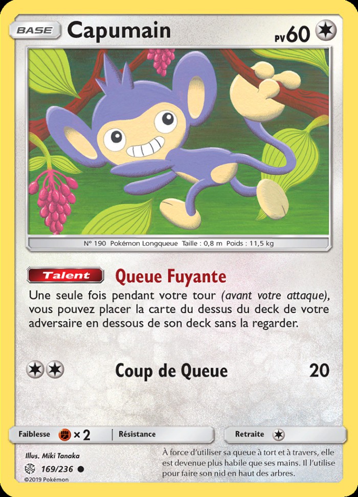 Carte Pokémon: Capumain