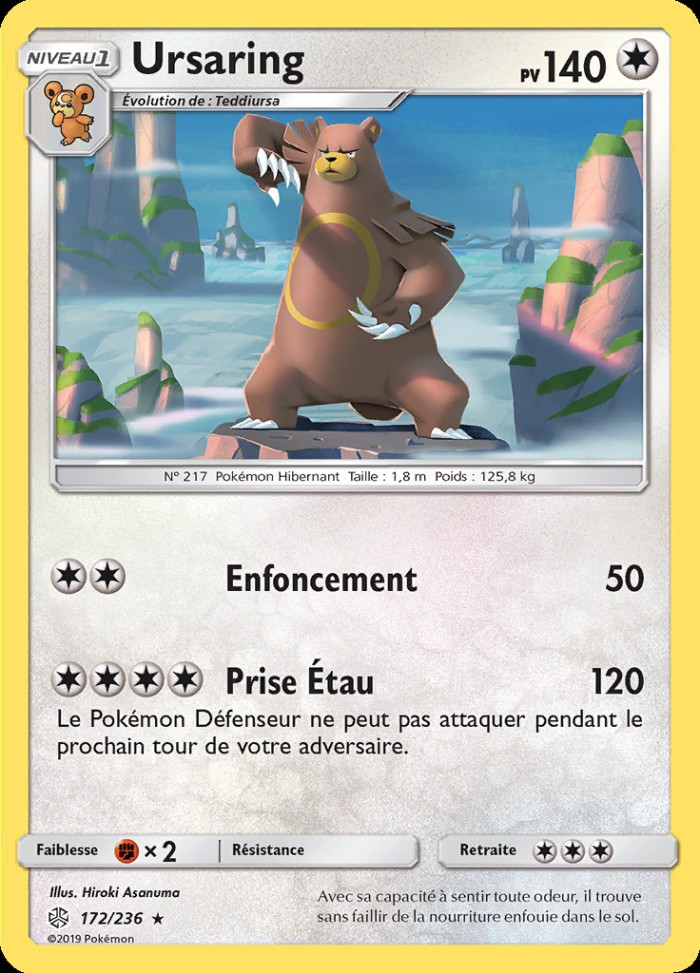 Carte Pokémon: Ursaring