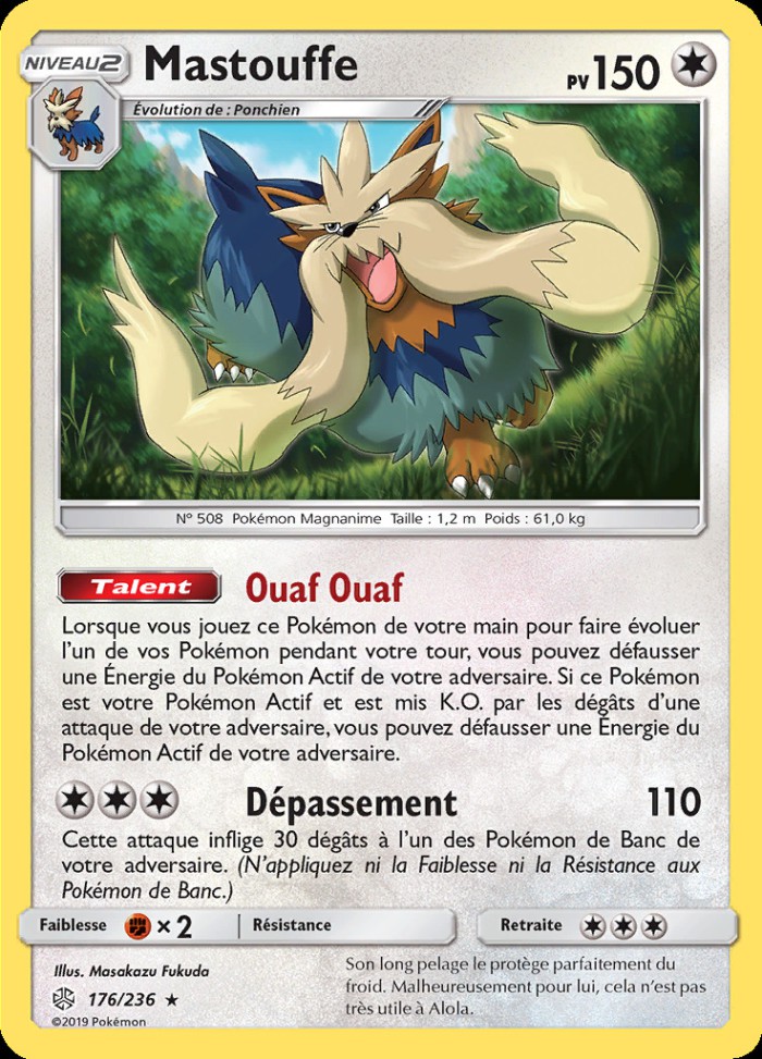 Carte Pokémon: Mastouffe