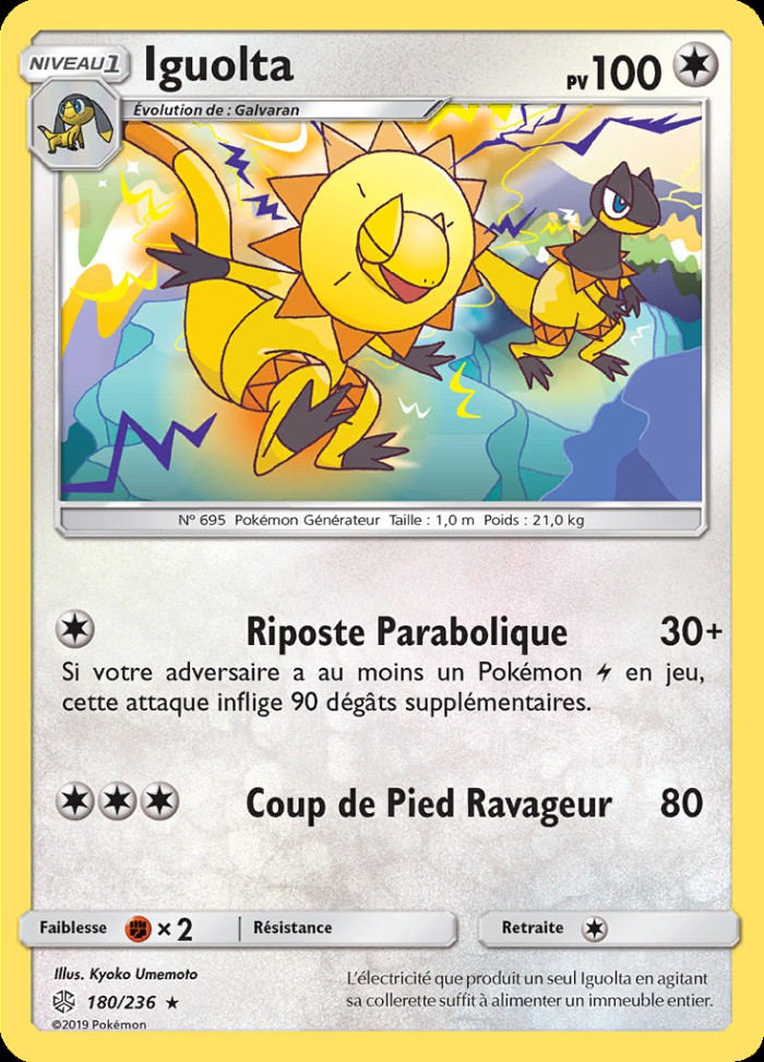 Carte Pokémon: Iguolta