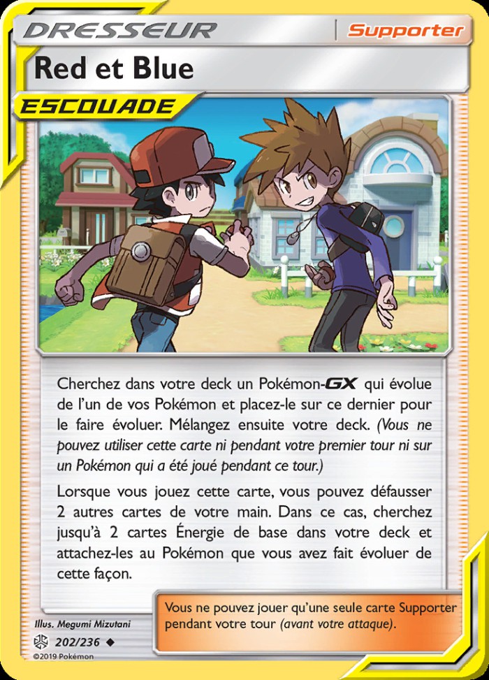 Carte Pokémon: Red et Blue