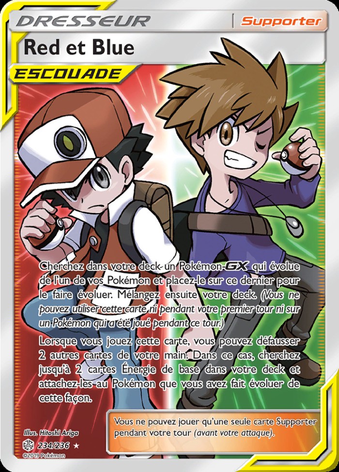 Carte Pokémon: Red et Blue