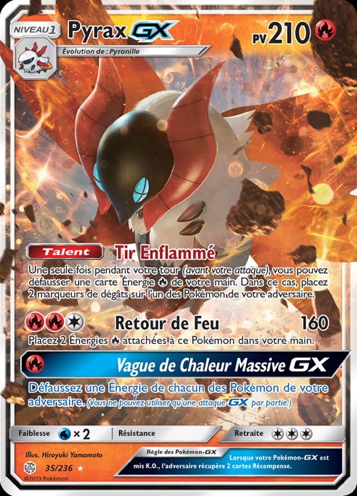 Carte Pokémon: Pyrax GX