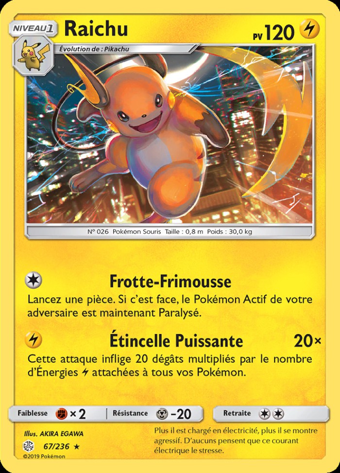 Carte Pokémon: Raichu