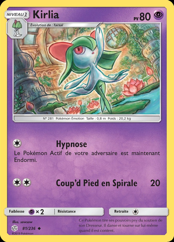 Carte Pokémon: Kirlia