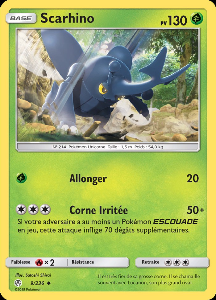 Carte Pokémon: Scarhino