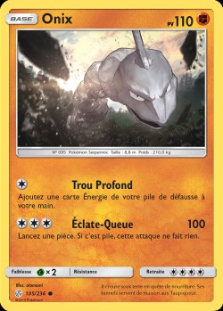 Carte Pokémon: Onix