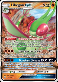 Carte Pokémon: Libégon GX