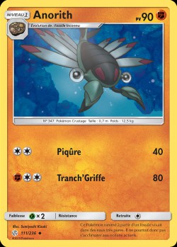 Carte Pokémon: Anorith