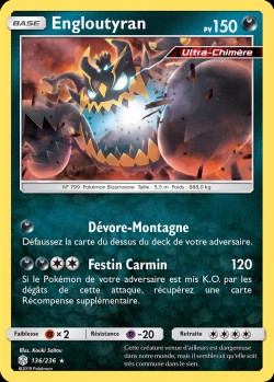 Carte Pokémon: Engloutyran