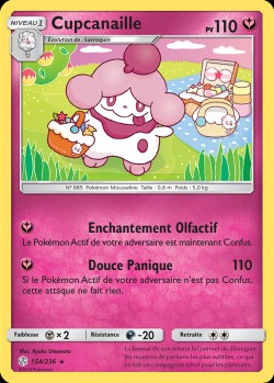 Carte Pokémon: Cupcanaille