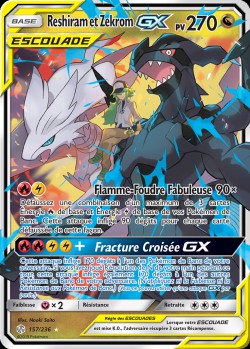 Carte Pokémon: Reshiram et Zekrom GX