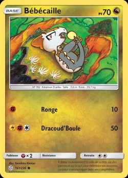 Carte Pokémon: Bébécaille