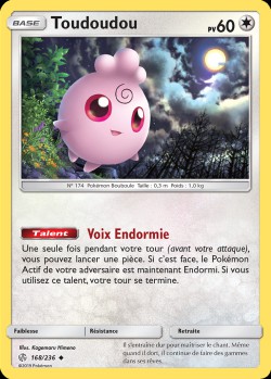 Carte Pokémon: Toudoudou