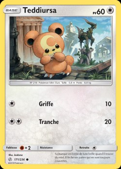 Carte Pokémon: Teddiursa