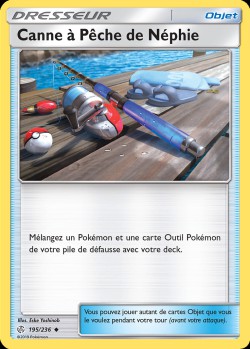 Carte Pokémon: Canne à Pêche de Néphie