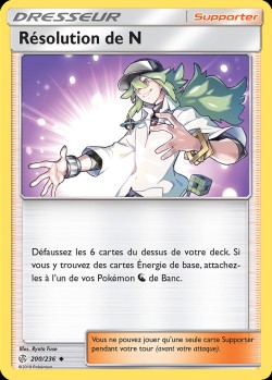 Carte Pokémon: Résolution de N