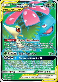 Carte Pokémon: Florizarre et Vipélierre GX