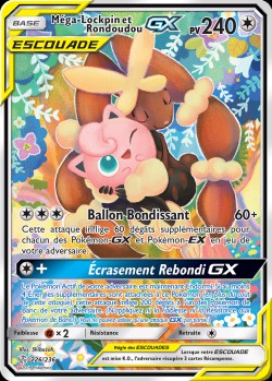 Carte Pokémon: Méga-Lockpin et Rondoudou GX