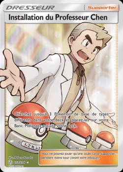 Carte Pokémon: Installation du Professeur Chen