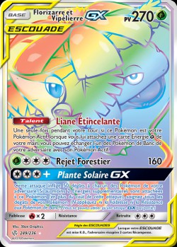 Carte Pokémon: Florizarre et Vipélierre GX