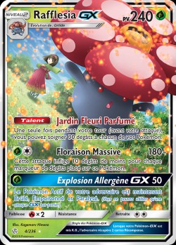 Carte Pokémon: Rafflesia GX