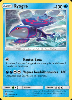 Carte Pokémon: Kyogre