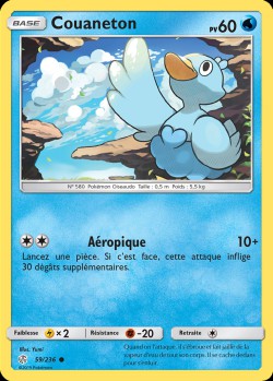 Carte Pokémon: Couaneton