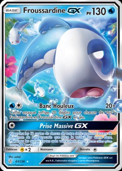 Carte Pokémon: Froussardine GX