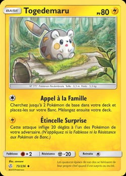 Carte Pokémon: Togedemaru