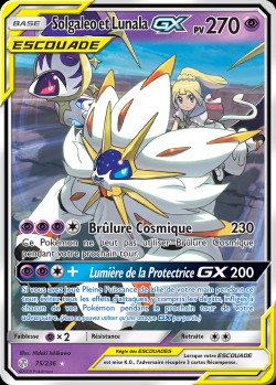 Carte Pokémon: Solgaleo et Lunala GX