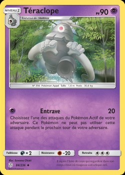 Carte Pokémon: Téraclope