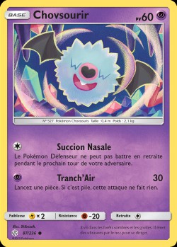 Carte Pokémon: Chovsourir