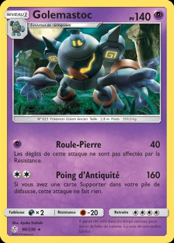 Carte Pokémon: Golemastoc