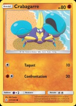 Carte Pokémon: Crabagarre