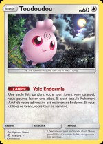 Carte Pokémon: Toudoudou