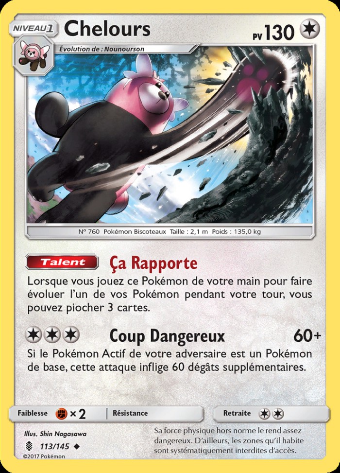 Carte Pokémon: Chelours