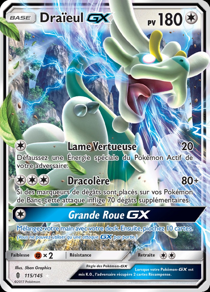 Carte Pokémon: Draïeul GX