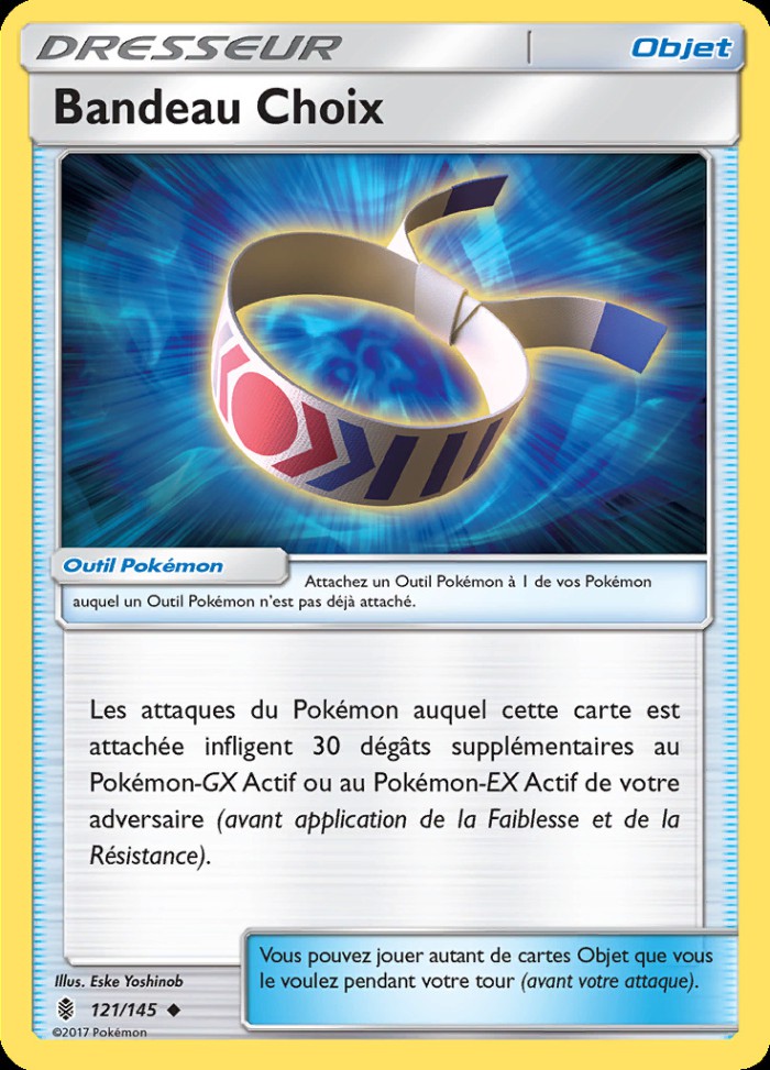 Carte Pokémon: Bandeau Choix