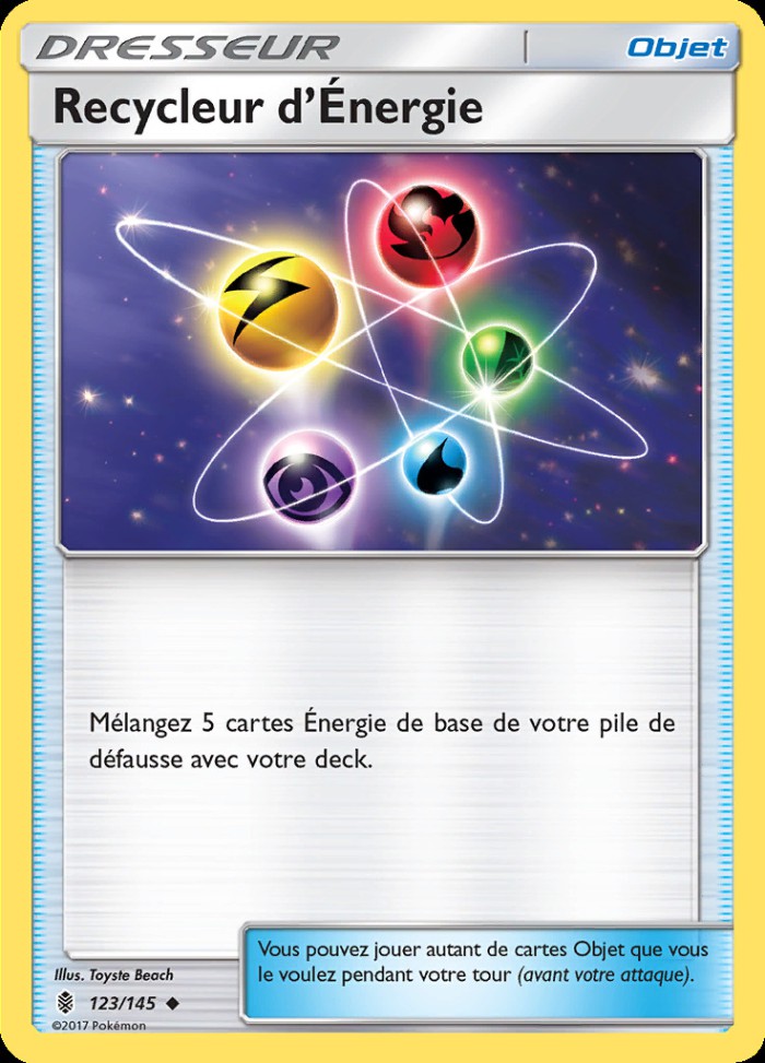 Carte Pokémon: Recycleur d'Énergie