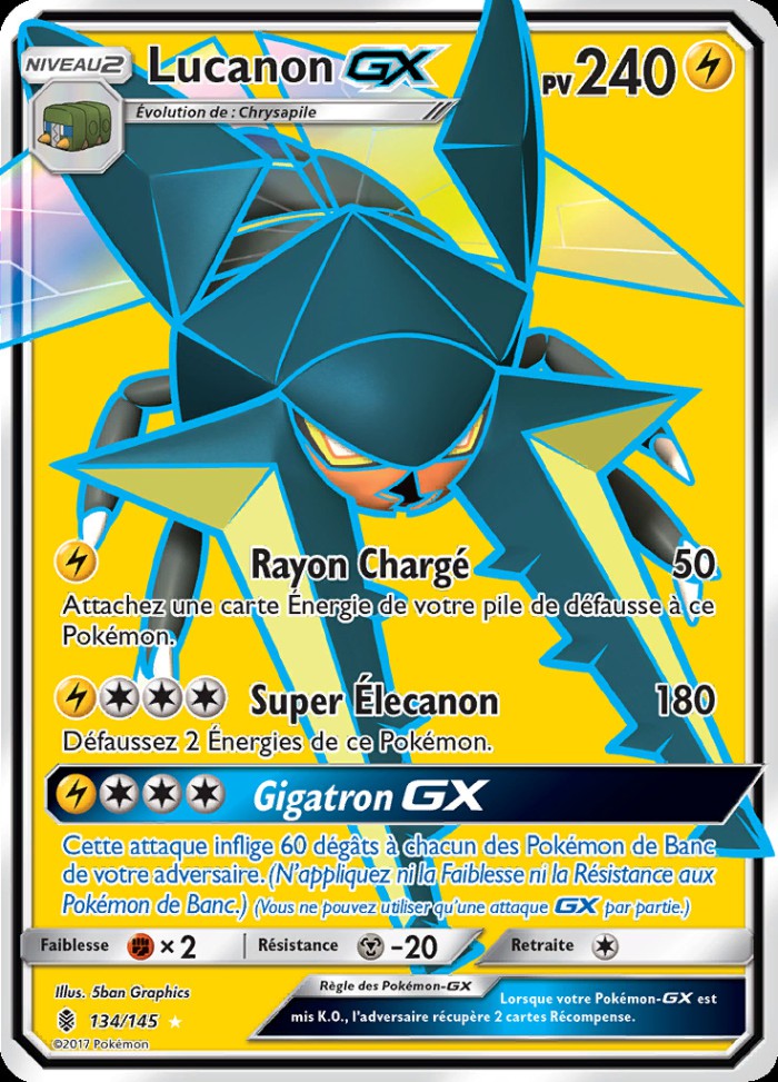 Carte Pokémon: Lucanon GX