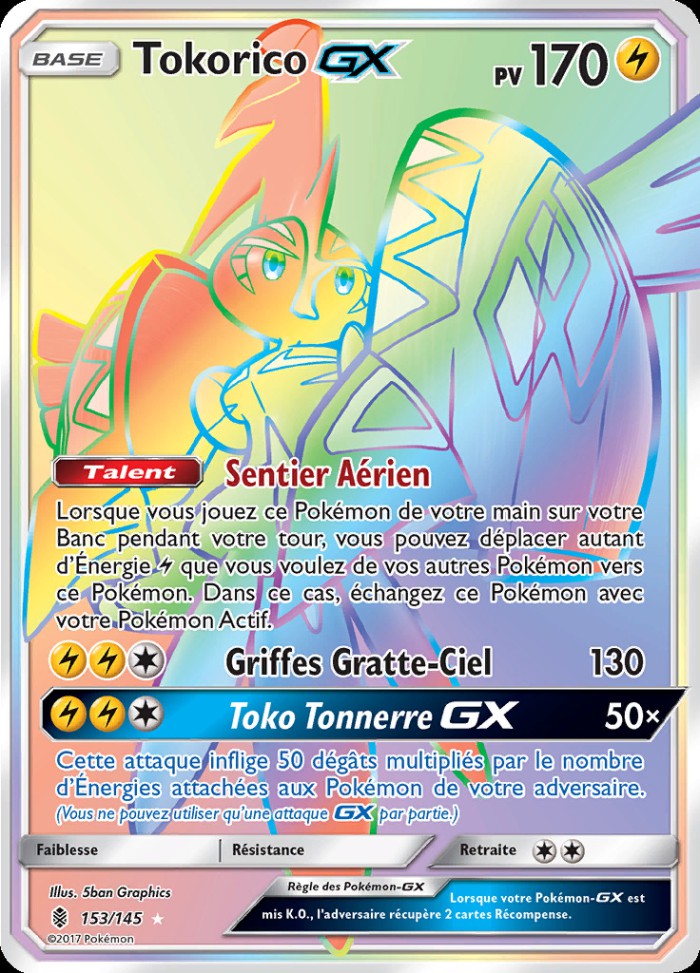 Carte Pokémon: Tokorico GX